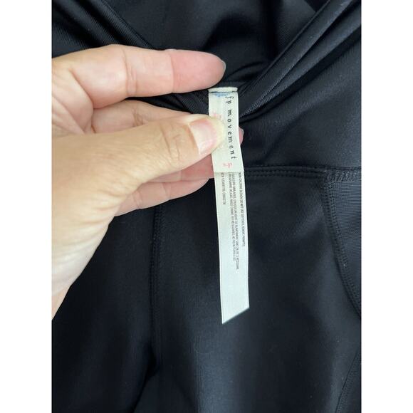 Free People Movement Women's Black Leggings Small Athleisure Gym Compression - Picture 5 of 8